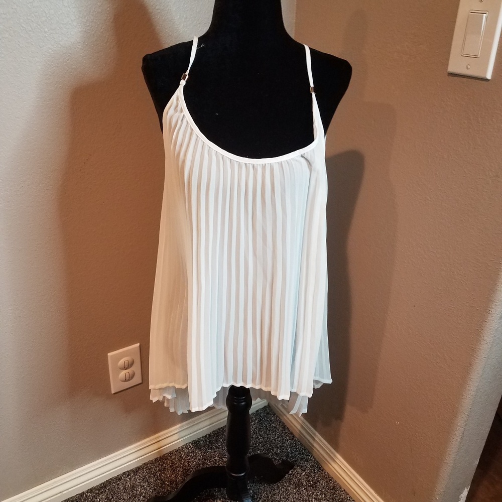 HiLo Marciano Sheer Top